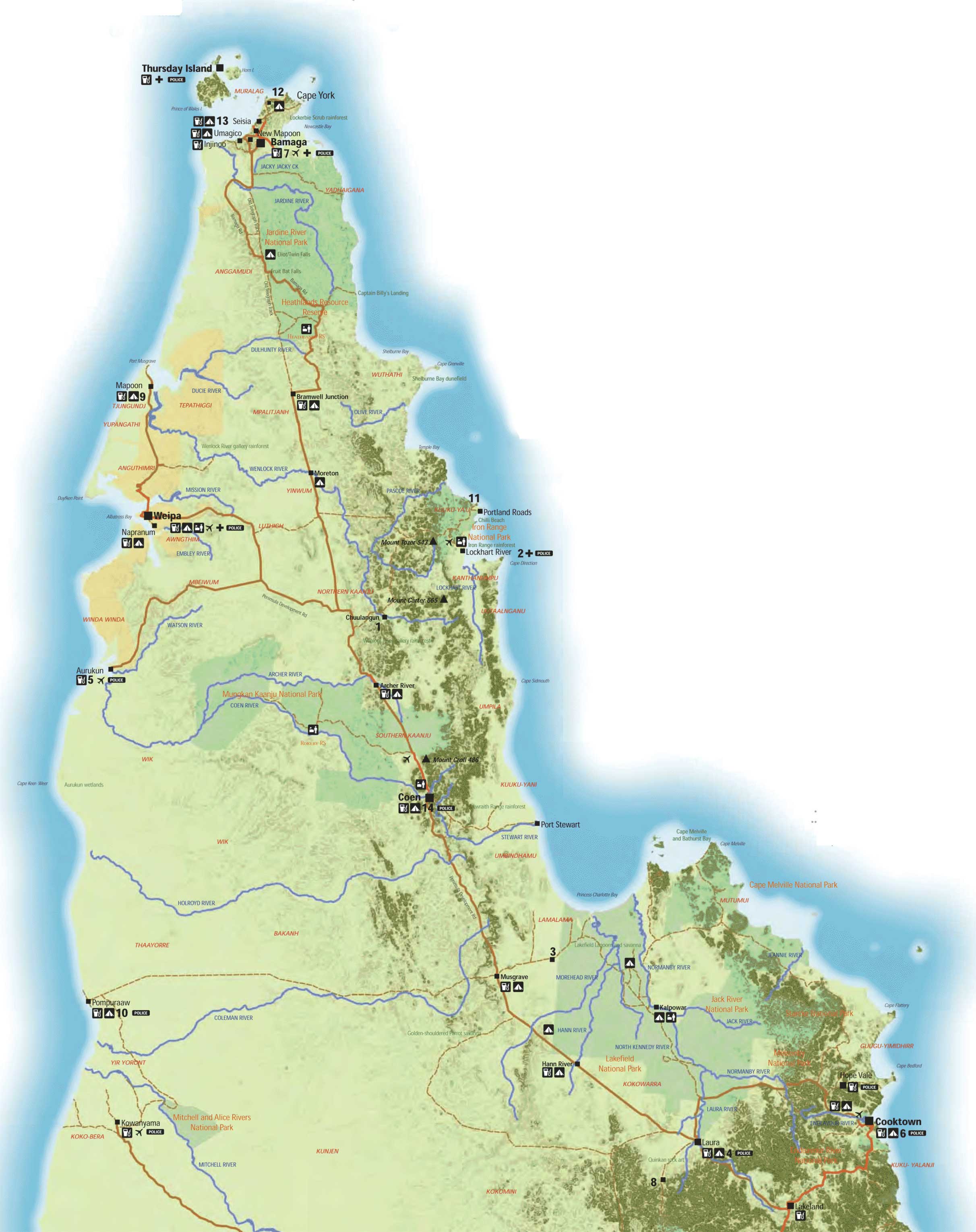 Cape York Peninsula Information - Bungie Helicopters