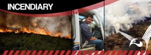 Helicopter incendiary dropping